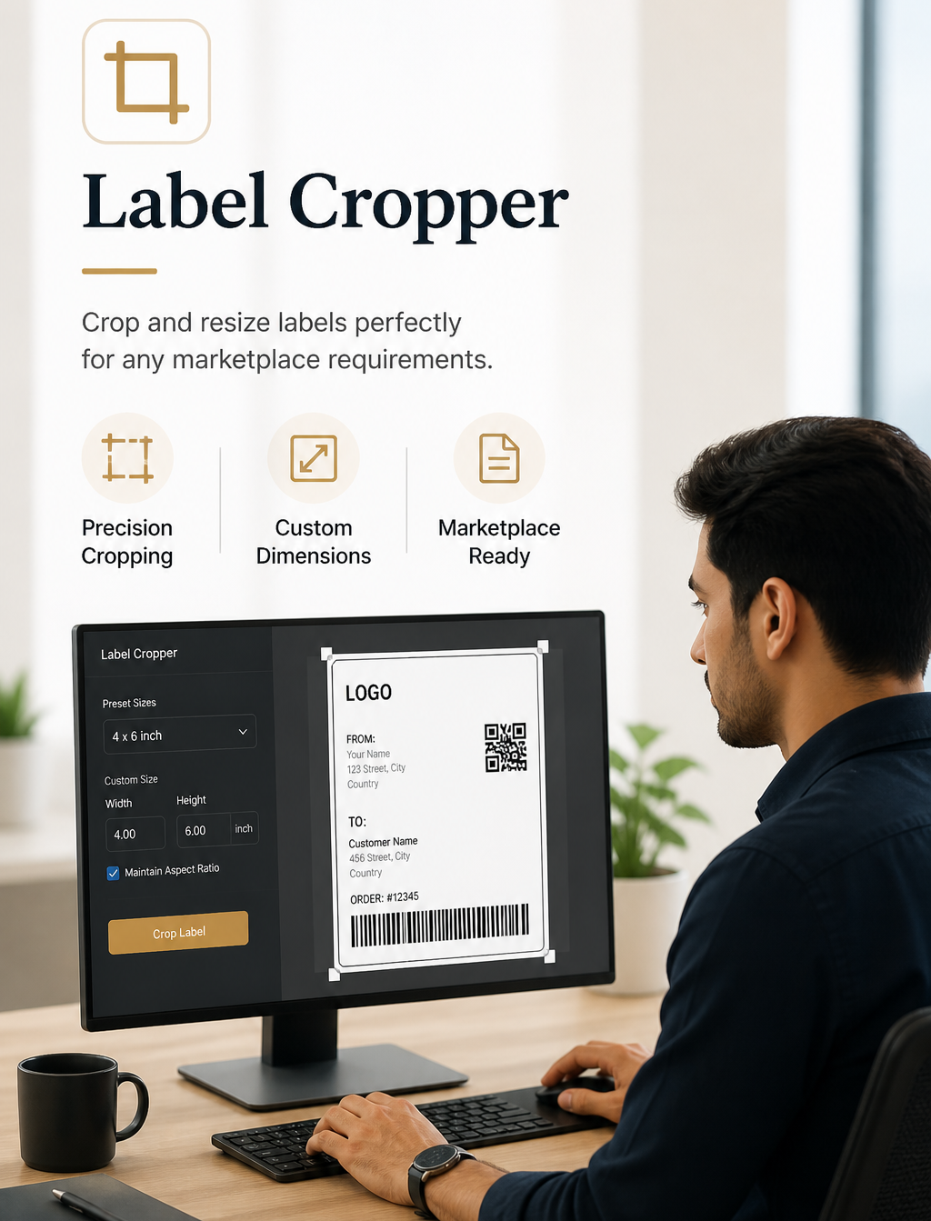 Label Cropper